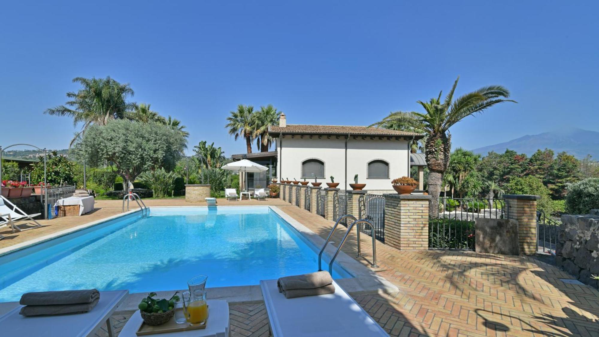 Villa Biddizza Ачиреале Екстер'єр фото